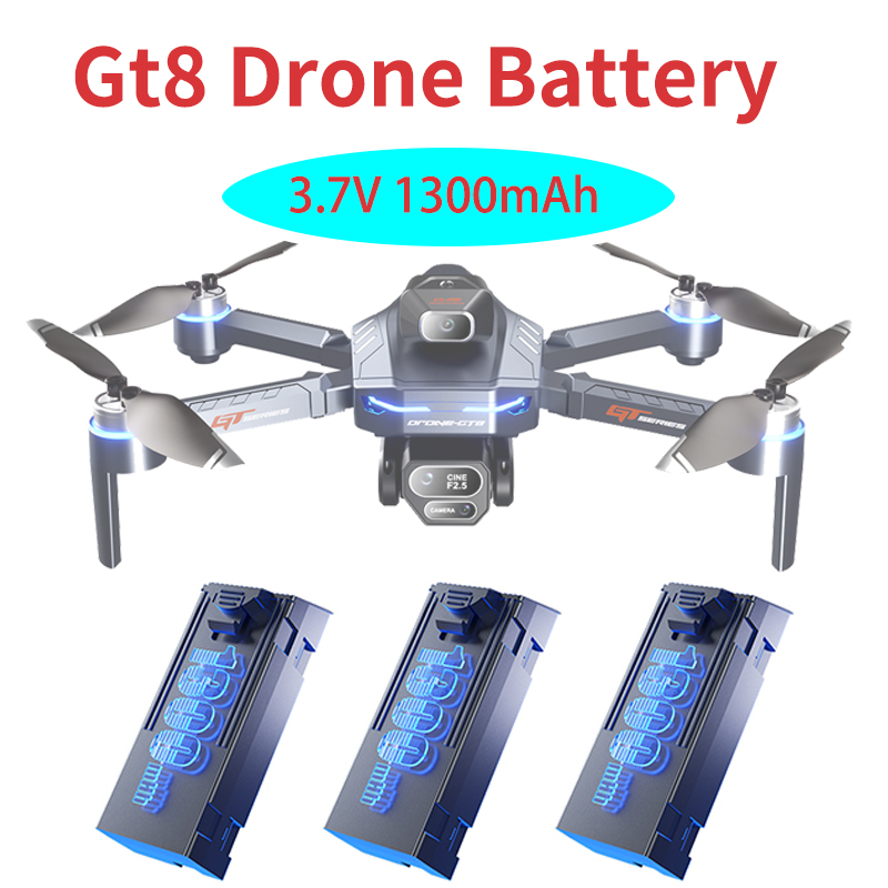 Drone Ae Rc - Originele 3.7V 1300mAh GT8 Drone Batterij