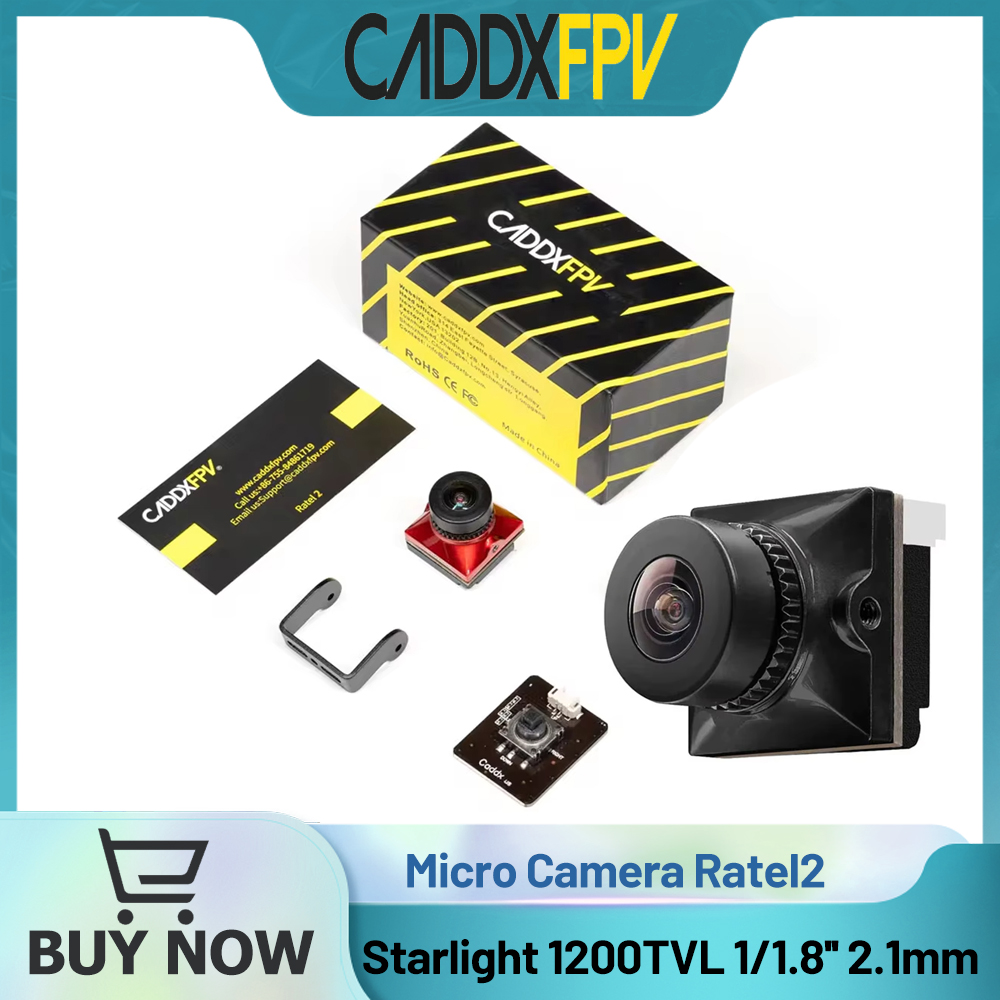 Drone Ae Rc - CADDX Micro FPV-camera Ratel 2 4,5-36V