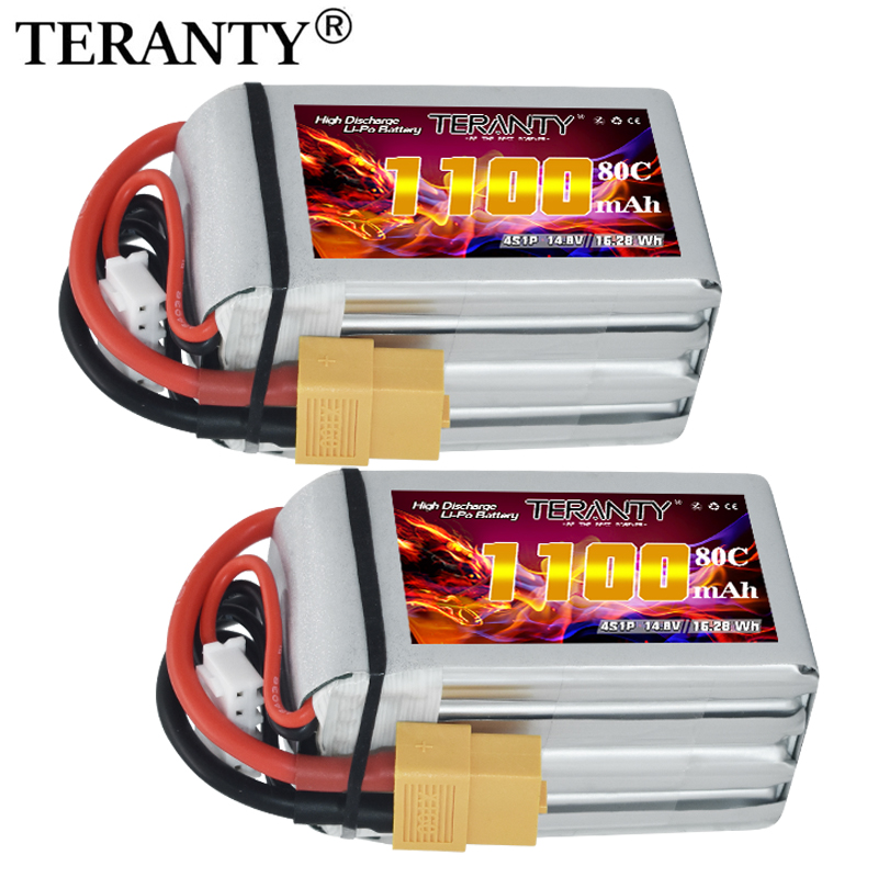 Drone Rc Leading - TERANTY 4S 1100mAh 80C/160C Lipo Batterij