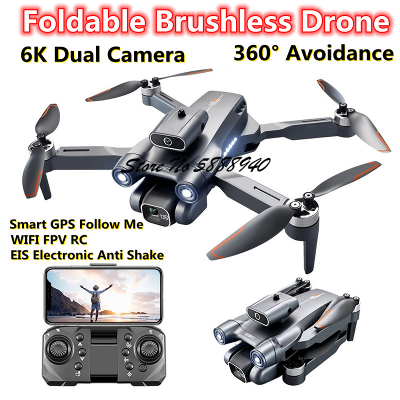 6K Optische Flow Borstelloze O - Drone S1S Rc Quadcopter recensie en prijs