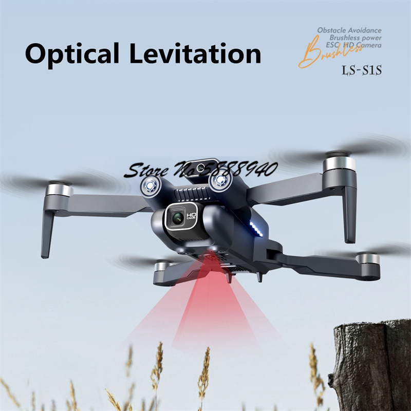 6K Optische Flow Borstelloze O - Drone S1S Rc Quadcopter recensie en prijs