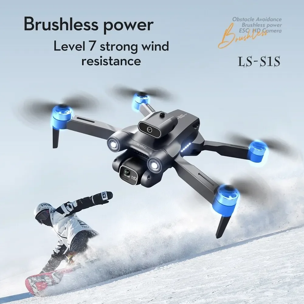 S1S Borstelloze Drone 4k Profe - Drone S1S Rc Quadcopter recensie en prijs