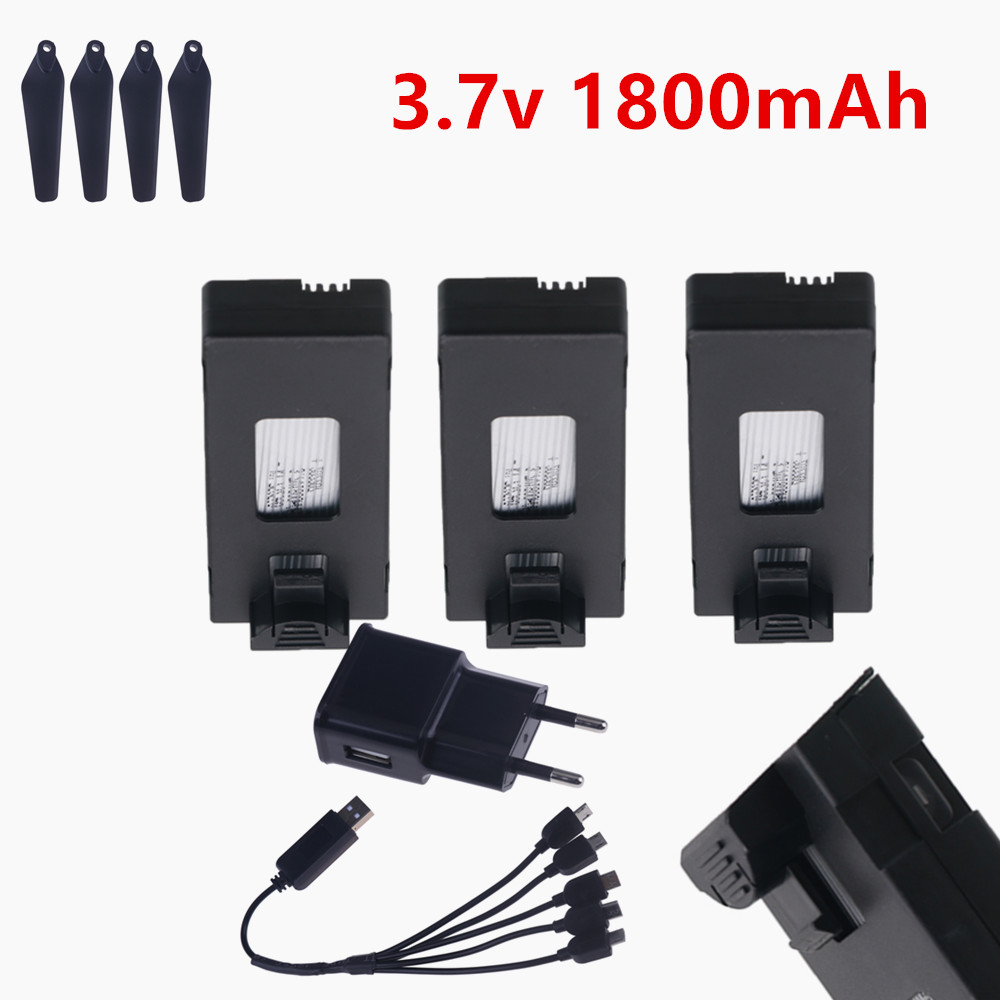 Oplaadbare 3.7V Lipo Batterij  - Drone E88 Rc Quadcopter recensie en prijs
